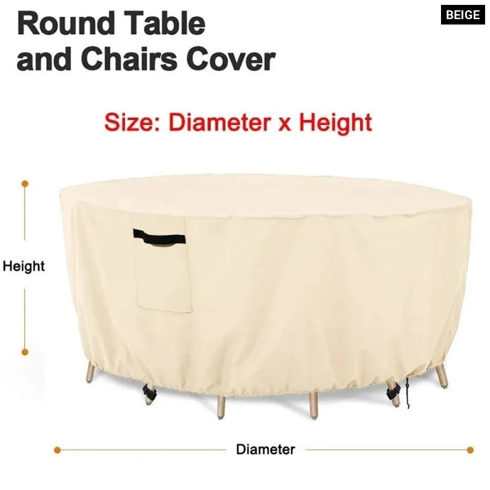 420d Garden Furniture Chair Set Dust Covers Waterproof Oxford Wicker Sofa Protection Patio Rain Snow Covers