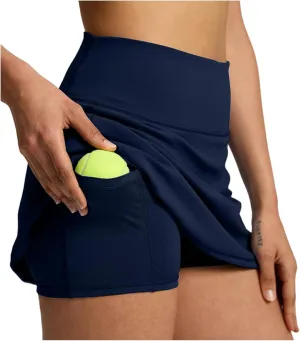 AMDBEL Women's Workout Shorts,Summer Solid Color Stretchy High Waist Tennic Skirts Casual Outdoor Athletic Golf Skorts Skirts