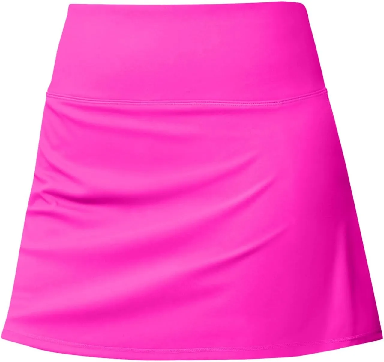 AMDBEL Women's Workout Shorts,Summer Stretchy High Waist Solid Golf Skorts Skirts Casual Outdoor Athletic Running Skirts
