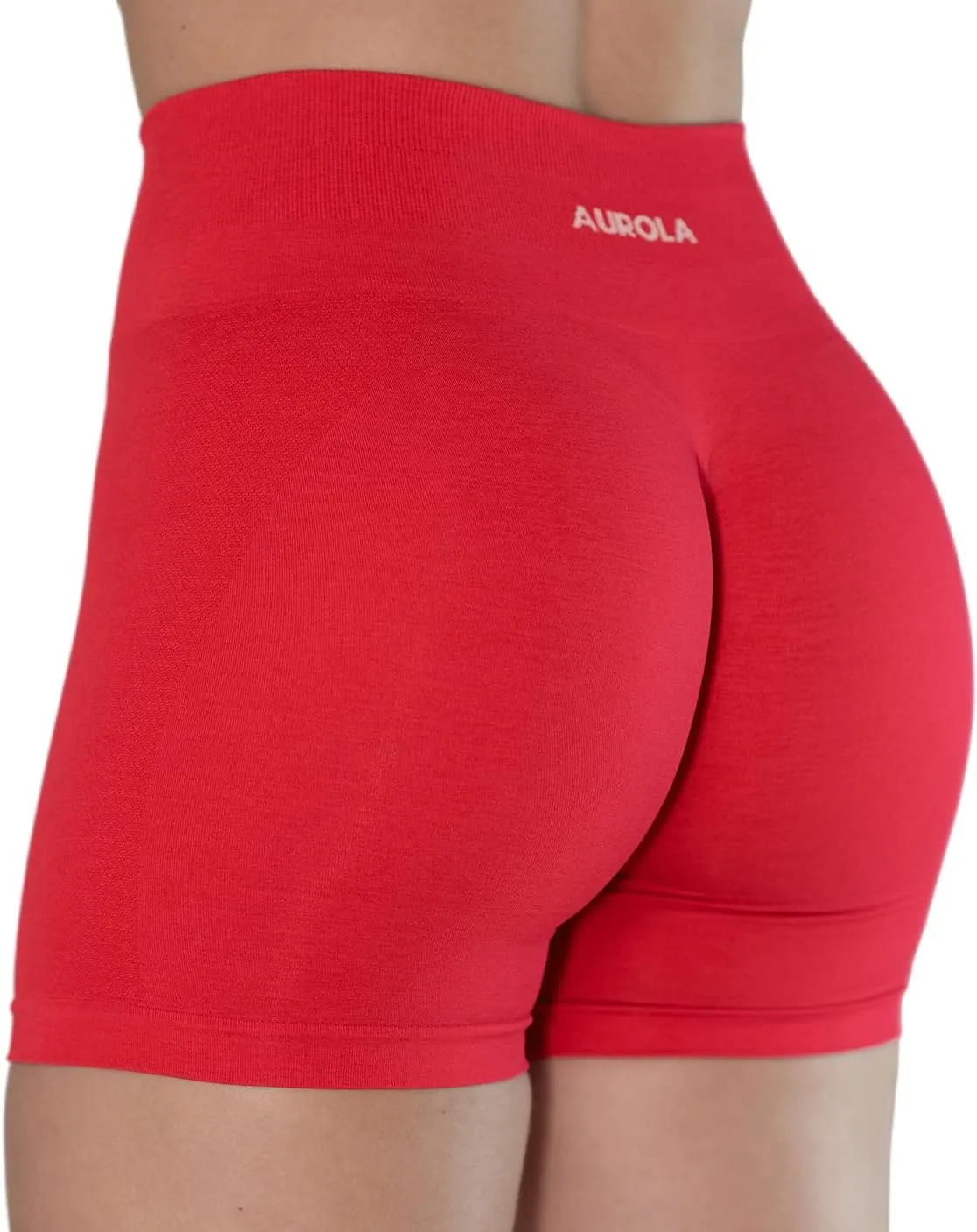 AUROLA Intensify V2.0 Women's Workout Shorts Athletic Running Shorts, Seamless High Waist Sport Gym Yoga Shorts