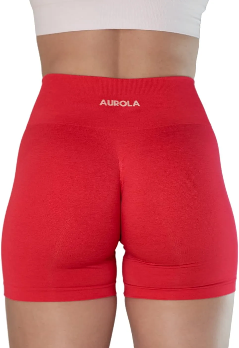 AUROLA Intensify V2.0 Women's Workout Shorts Athletic Running Shorts, Seamless High Waist Sport Gym Yoga Shorts