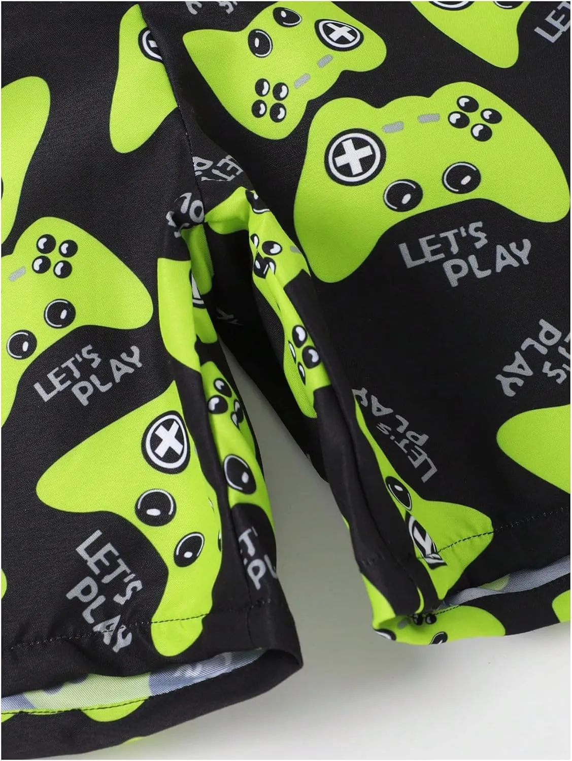 Boy's Y2k Striped Graphic Shorts Drippy Track Shorts Streetwear Athletic