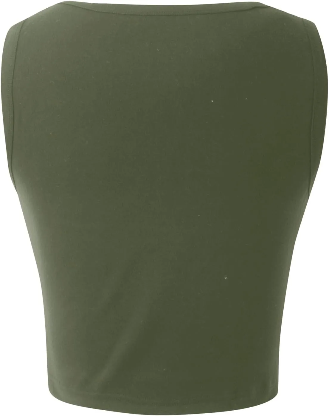 Camisole Tops for Women 2025 Up to Date Independence Days for Women Tank Tops High Neck Sexy Sleeveless Cutout Racer Back