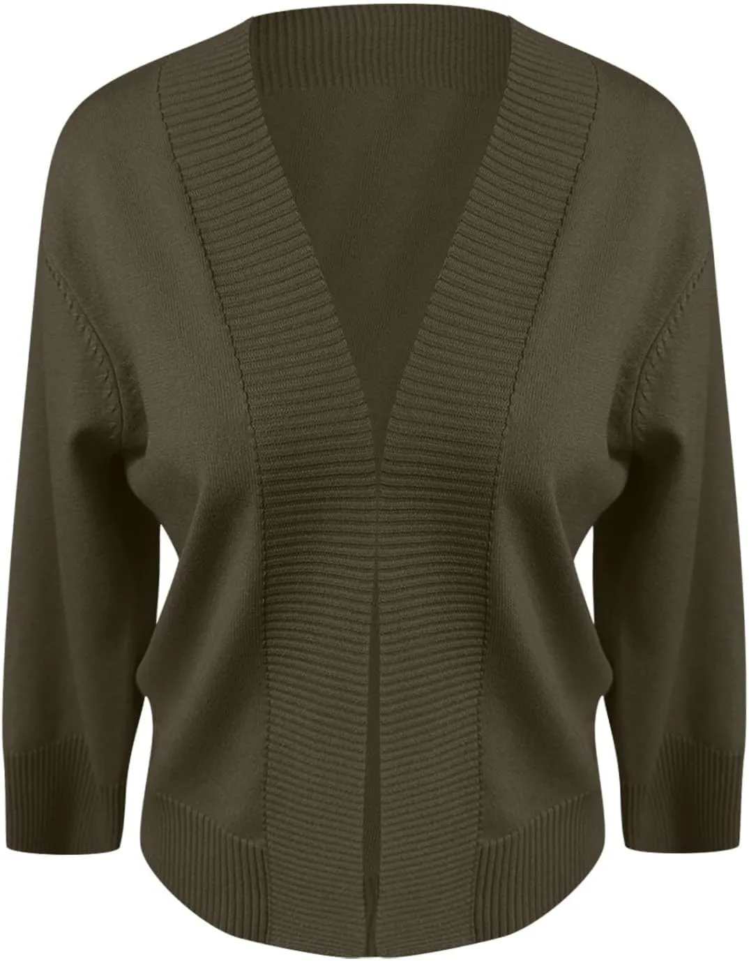 Cardigan Sweaters for Women Lightweight 3/4 Sleeve Cropped Cardigans Elegant Open Front Short Shrugs Fall Outfits