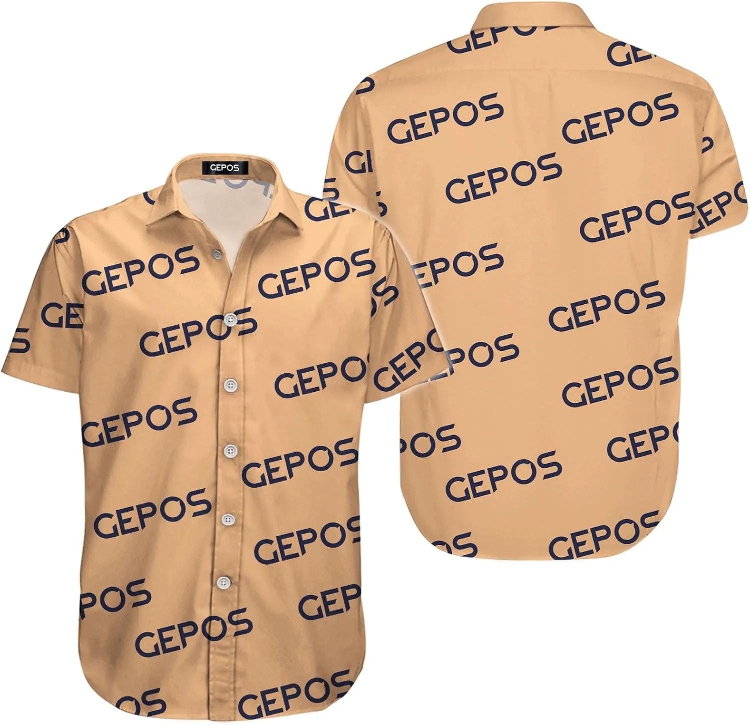 Chicken Print Hawaiian Shirt, Tropical Rooster Casual Button Shirt, Summer Gifts, Birthday Gifts