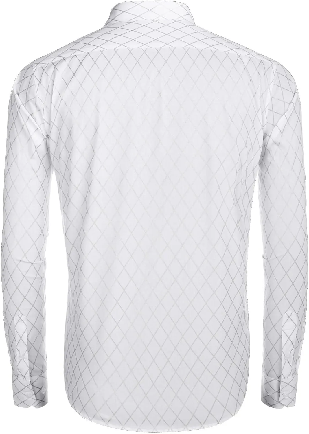 COOFANDY Men's Business Dress Shirt Long Sleeve Slim Fit Casual Button Down Shirt