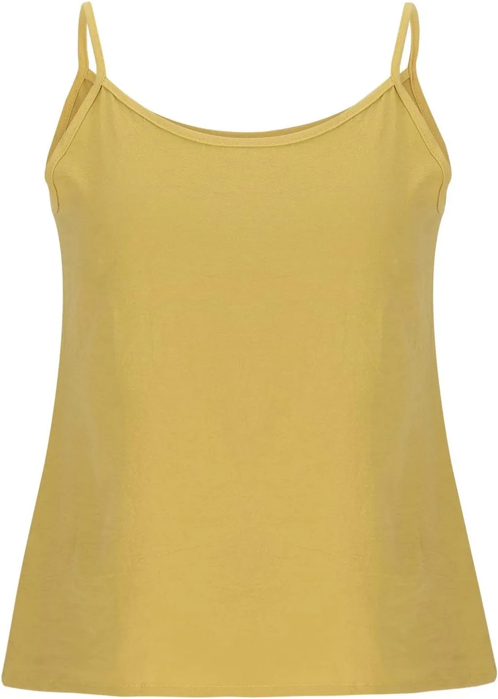 Cotton Linen Camisole Tops for Women Summer Lightweight Spaghetti Strap Tank Top Boat Neck Sleeveless Cami Shirts