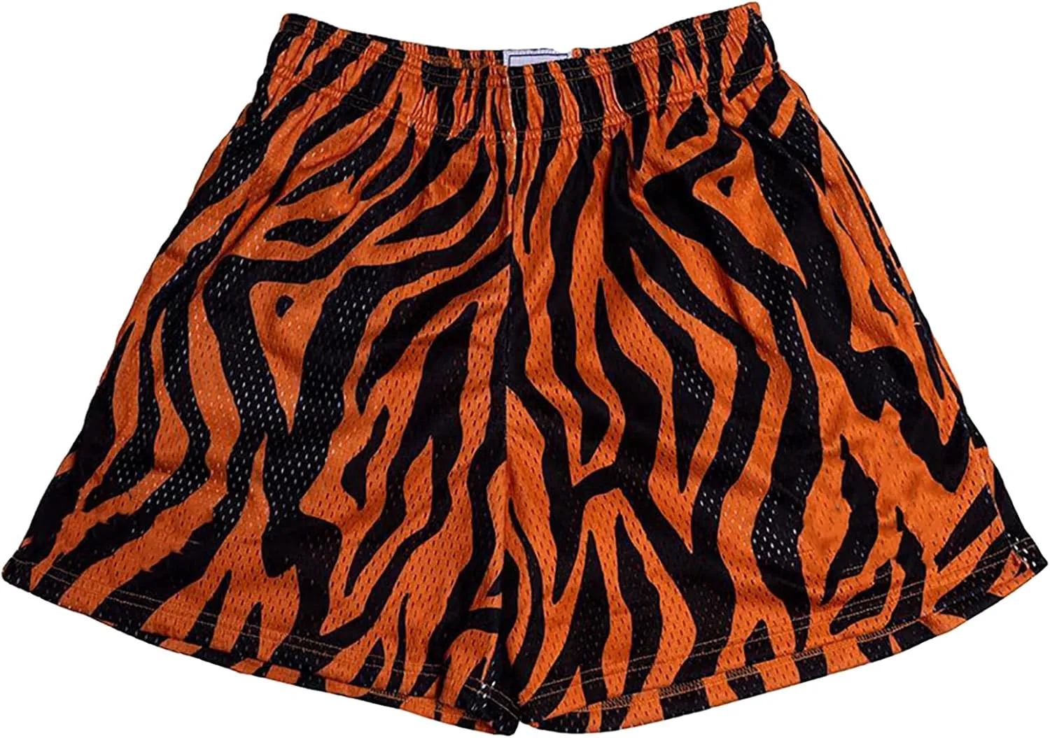 DIOTSR Mens Graphic Shorts Cool Streetwear Flat Front Shorts Workout Gym Athletic Shorts with Pockets