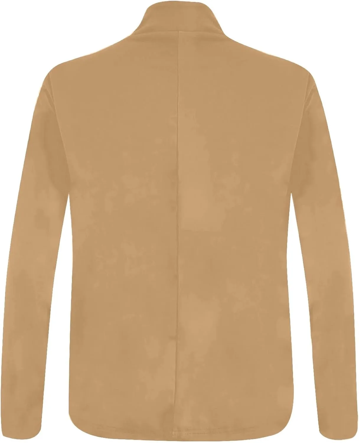 Dressy Open Front Blazer Jackets Notched Collar Long Sleeve Open Front Work Office Business Blazers with Pockets