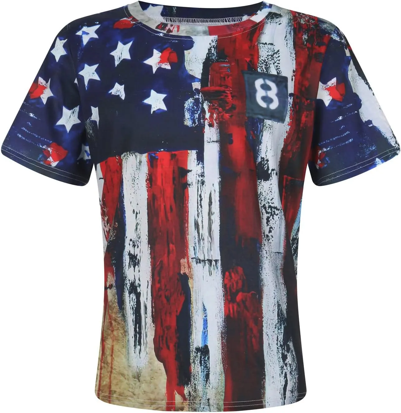 DuDubaby Mens Compression Shirt Men's Street Skull Muscle Short Sleeve Print Personality Fashion Fashion T Shirt