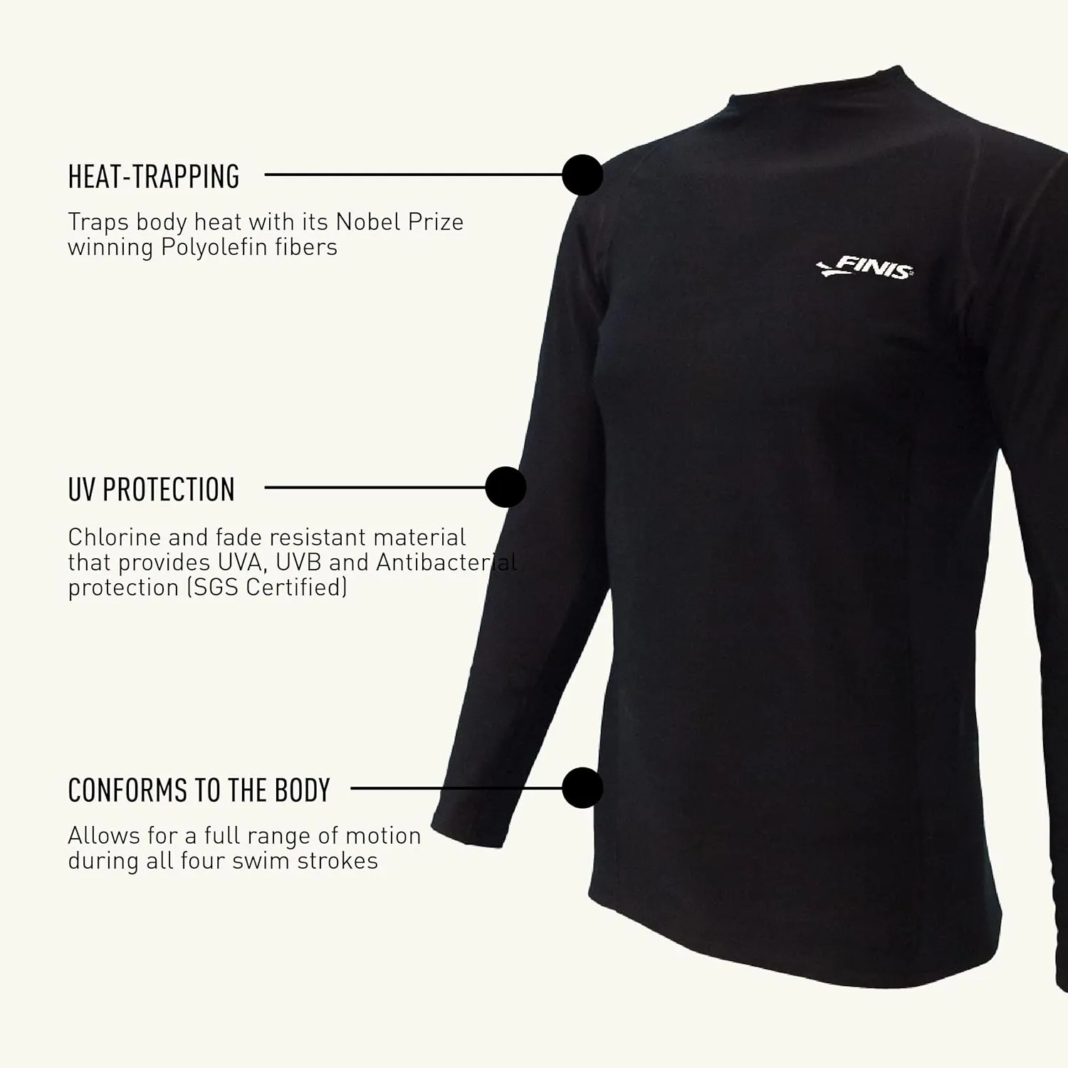 FINIS Thermal Swim Shirt