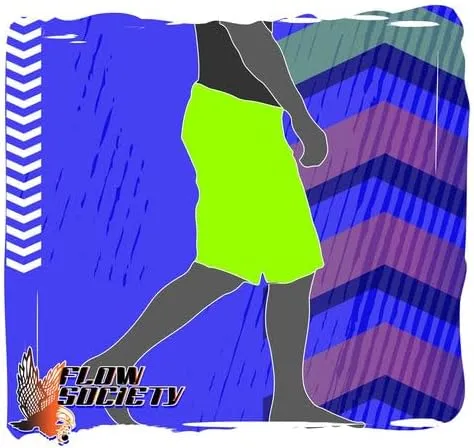Flow Society Flow Lax USA Boys Lacrosse Shorts | Boys LAX Shorts | Lacrosse Shorts for Boys | Kids Athletic Shorts for Boys