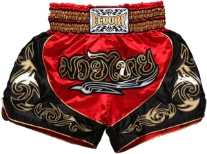 FLUORY Muay Thai Fight Shorts,MMA Shorts Clothing Training Cage Fighting Grappling Martial Arts Kickboxing Shorts Clothing