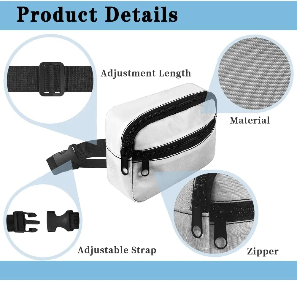 GIFTPUZZ Capybara Small Fanny Pack for Kids Waist Bag with Adjustable Belt for Children Sport Running, Camping, Trip aist Pack Cool Design Fanny Belt Bags