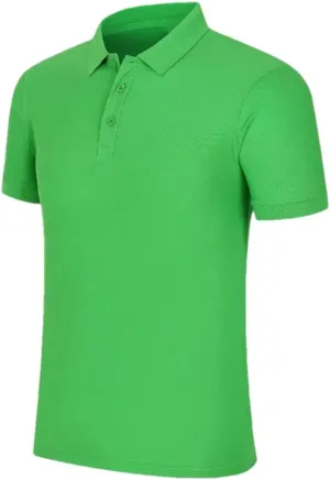 Hamthuit Men's Casual Short-Sleeved Polo Shirt Men's Casual Quick Dry T-Shirt
