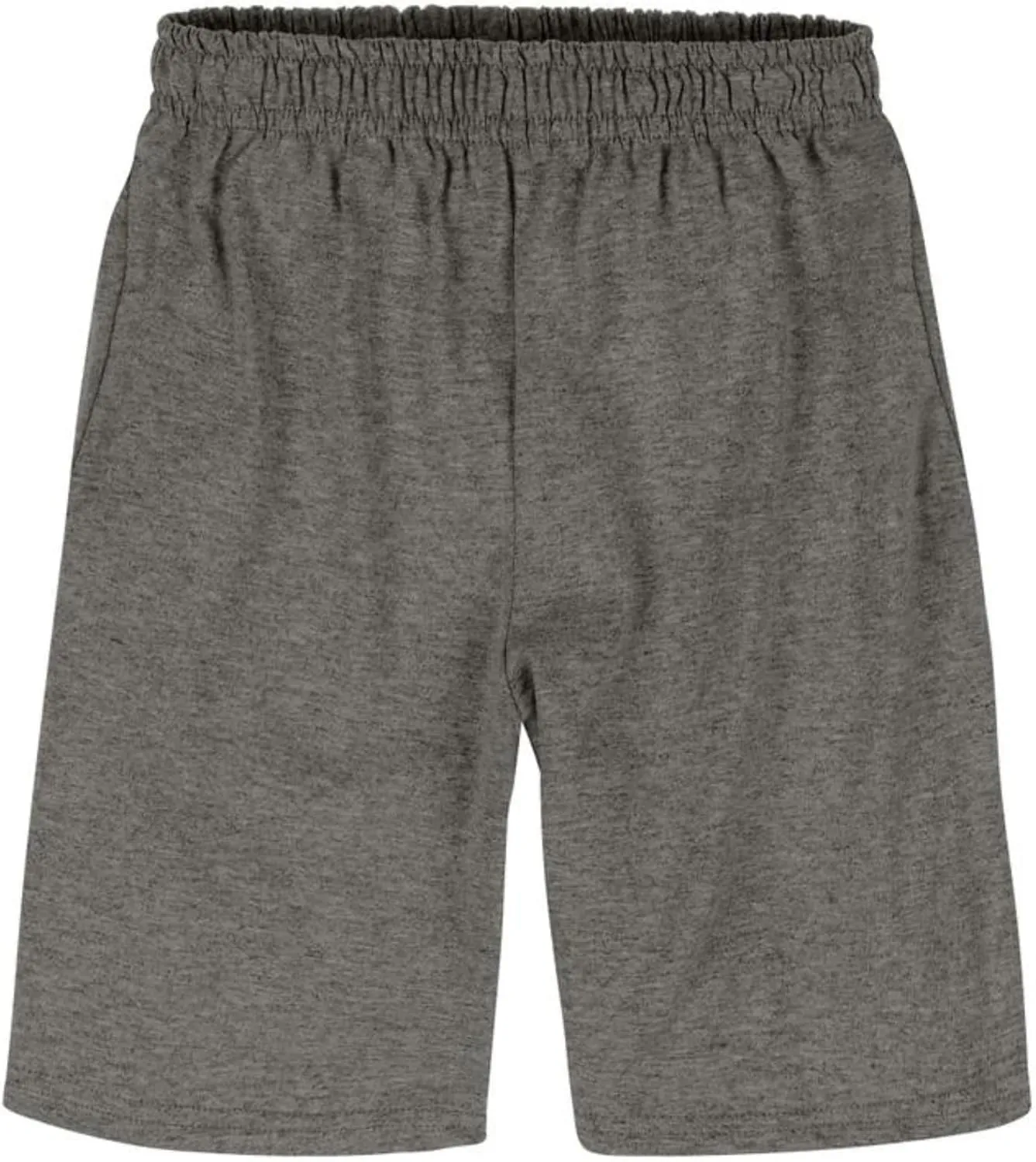 Hanes Boys Jersey Shorts Pack, 2-Pack, Cotton Shorts for Boys with Pockets, Pull-On Shorts