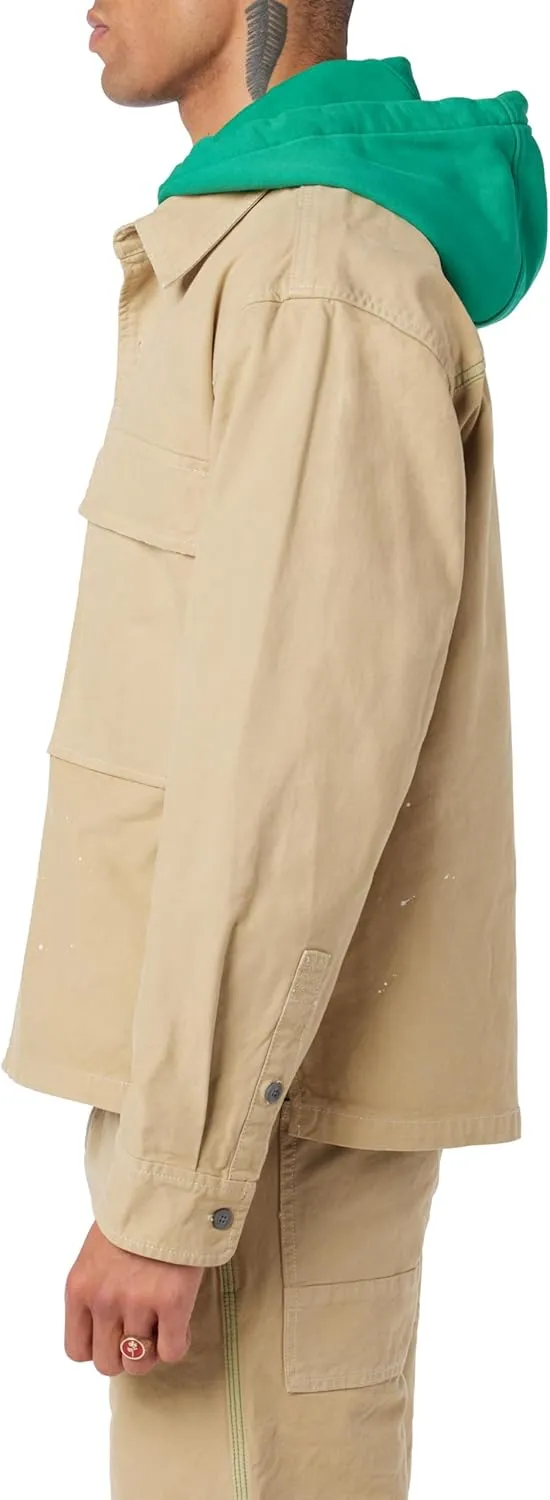 HUDSON Men's Shirt Jacket