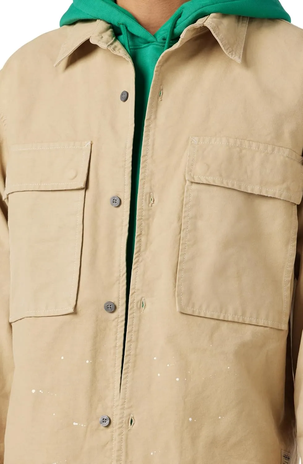 HUDSON Men's Shirt Jacket