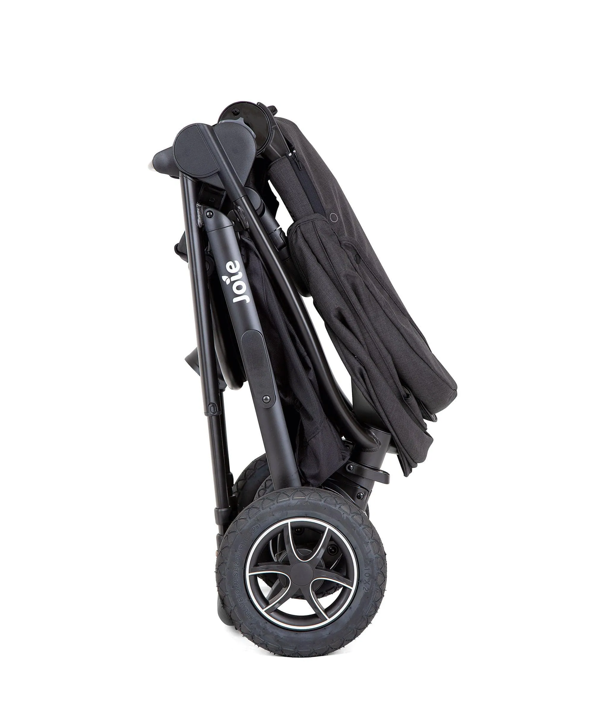 Joie Verstax Pushchair Bundle with i-Snug Carseat & Ramble Carrycot - Shale