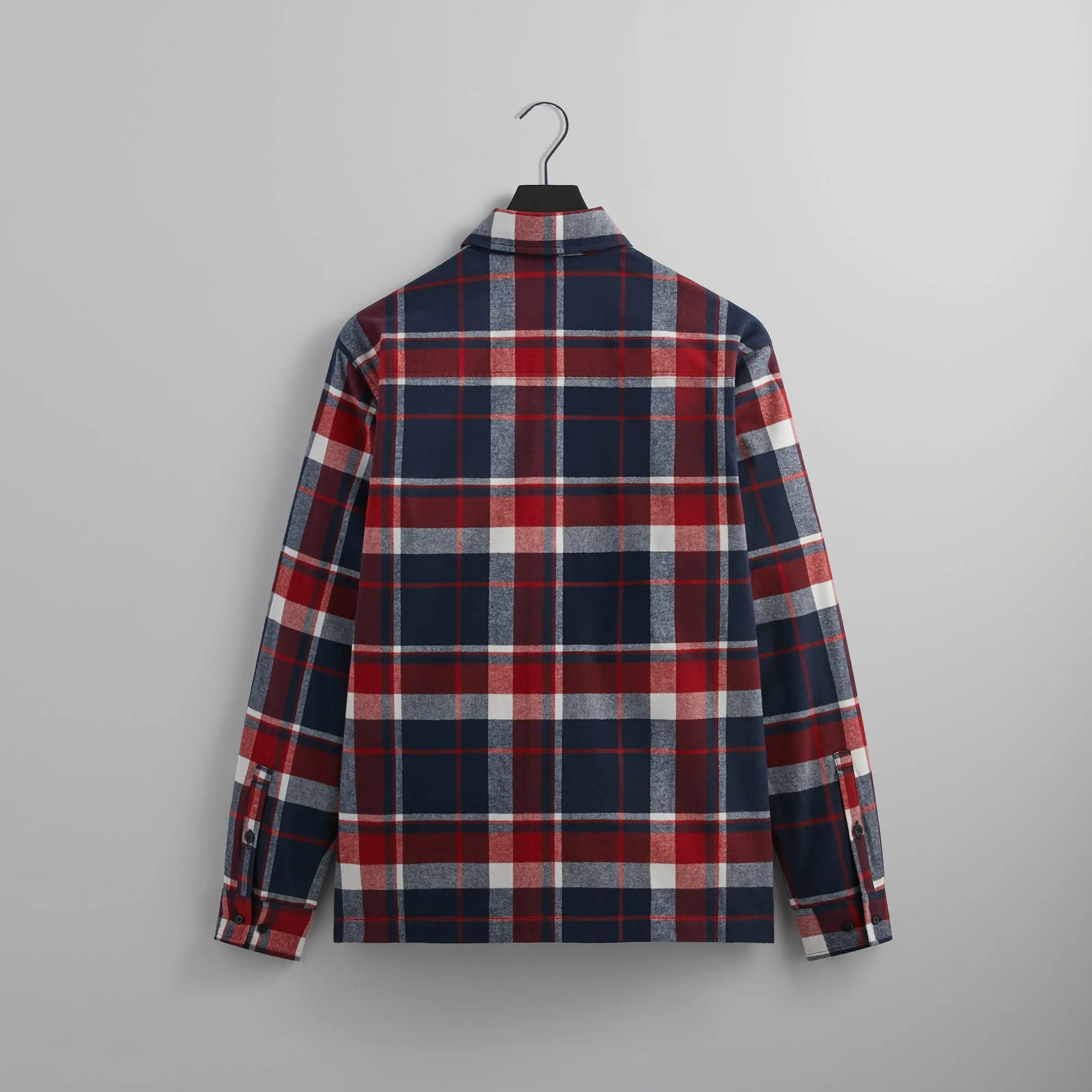 Kith Brushed Flannel Ginza Shirt - Nocturnal