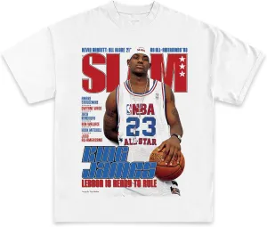 Lebron Graphic T-Shirt Collection | Basketball Y2K Rap | Premium Quality Heavyweight Shirt for Men & Women