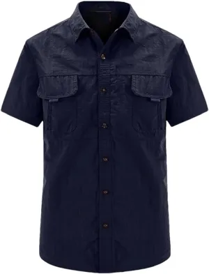 Men Tactical Shirts 6XL Summer SWAT Outdoor Combat Multi-Pocket Quick Dry Cargo Camping Long-Sleeved Shirts