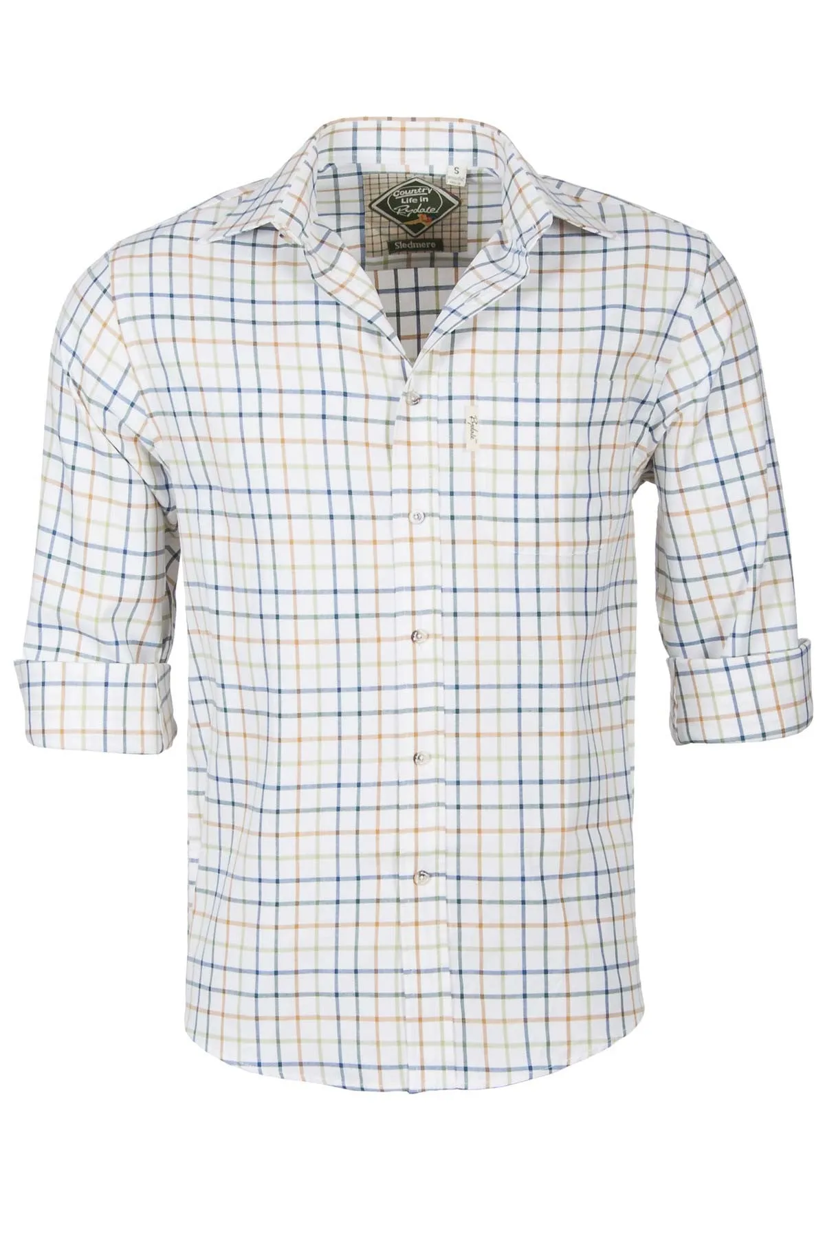 Men's Checked Shirts - Sledmere