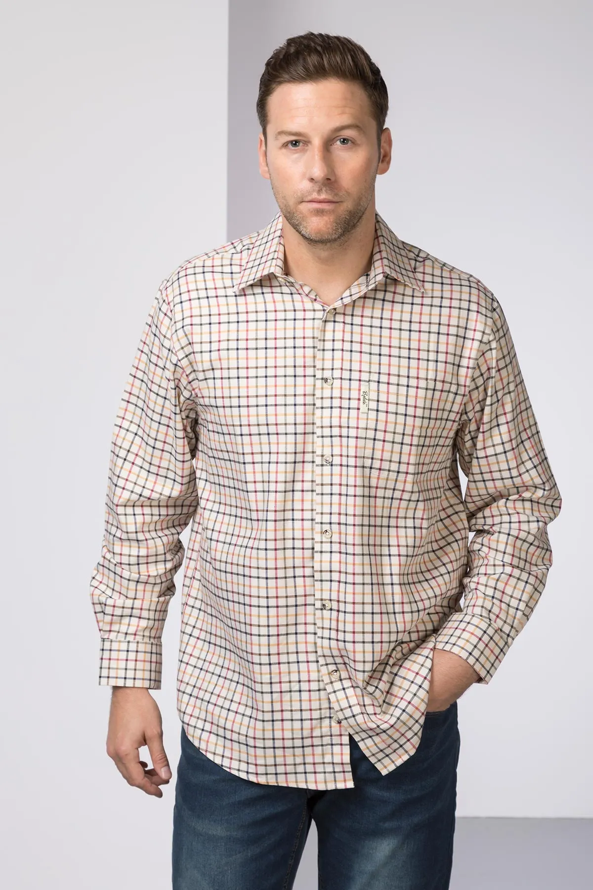 Men's Checked Shirts - Sledmere