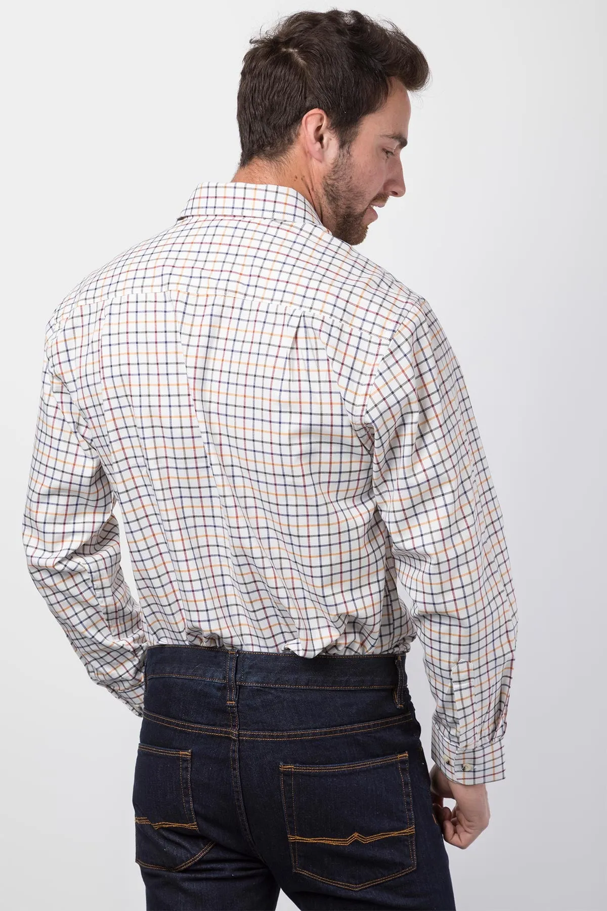 Men's Checked Shirts - Sledmere