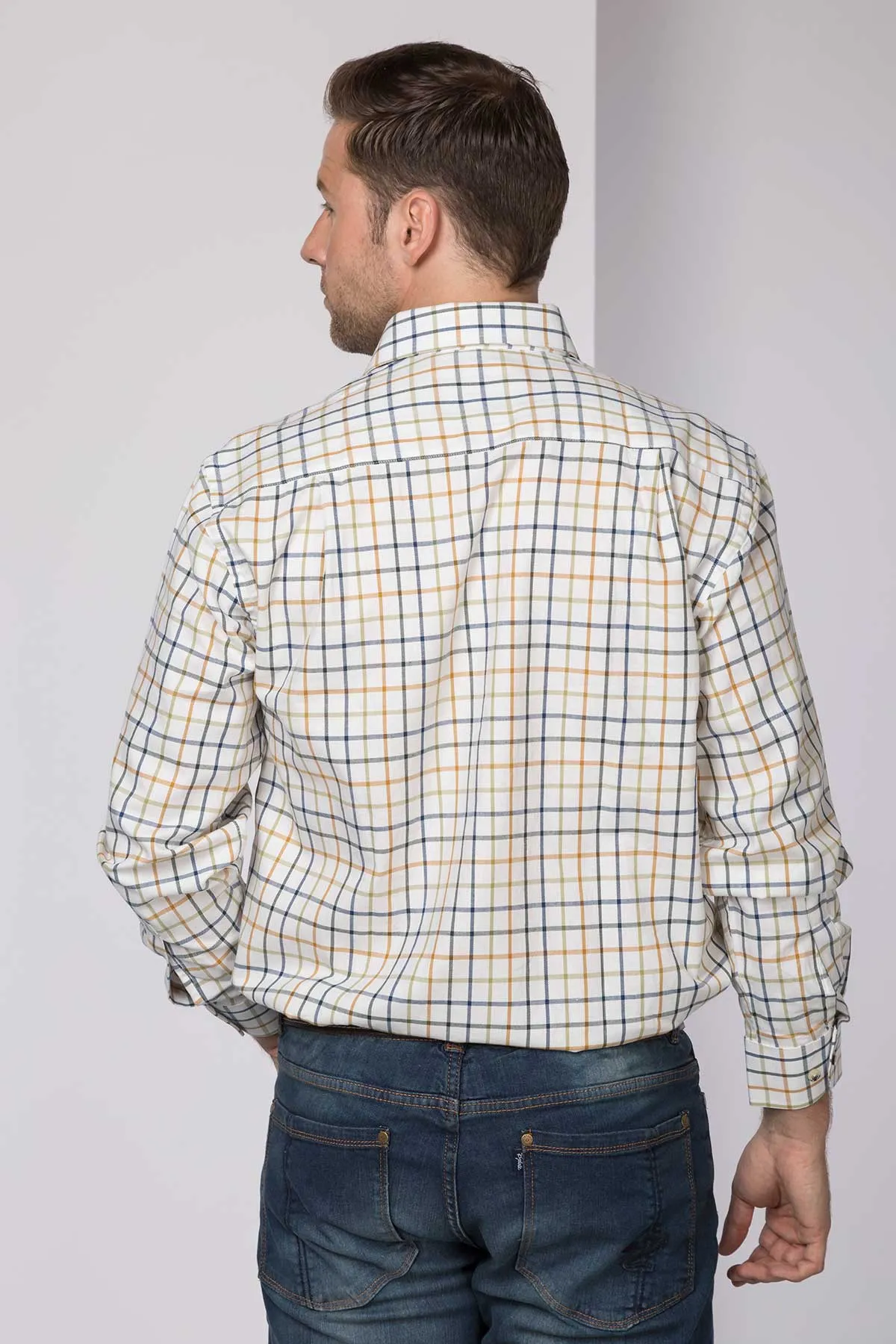 Men's Checked Shirts - Sledmere