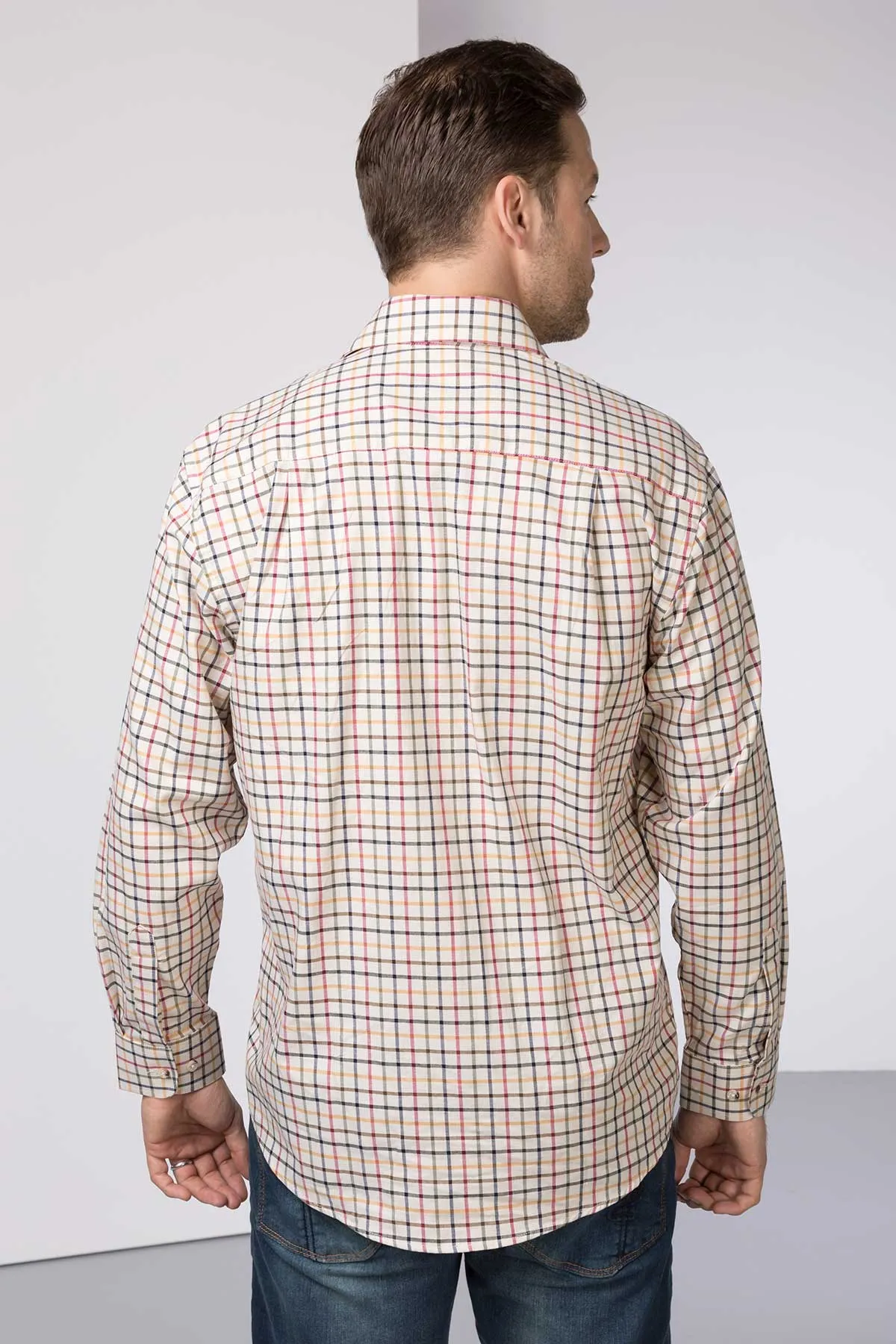 Men's Checked Shirts - Sledmere