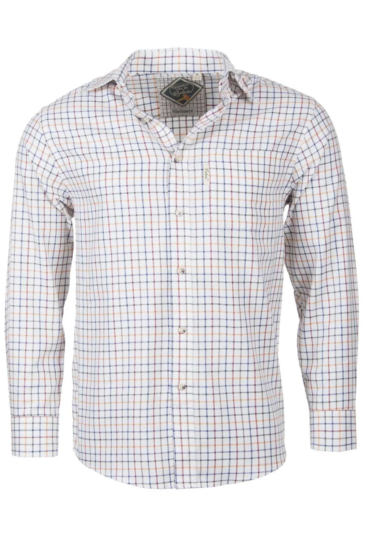Men's Checked Shirts - Sledmere