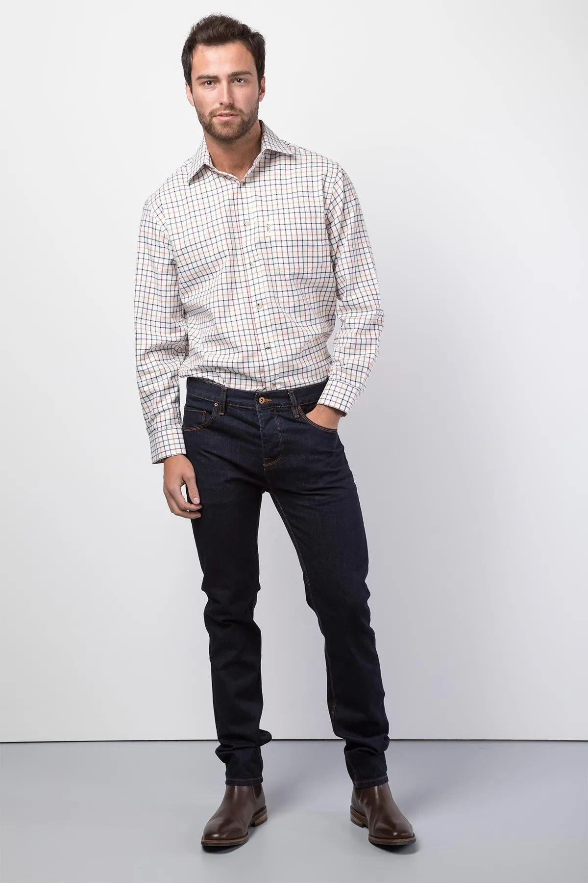 Men's Checked Shirts - Sledmere