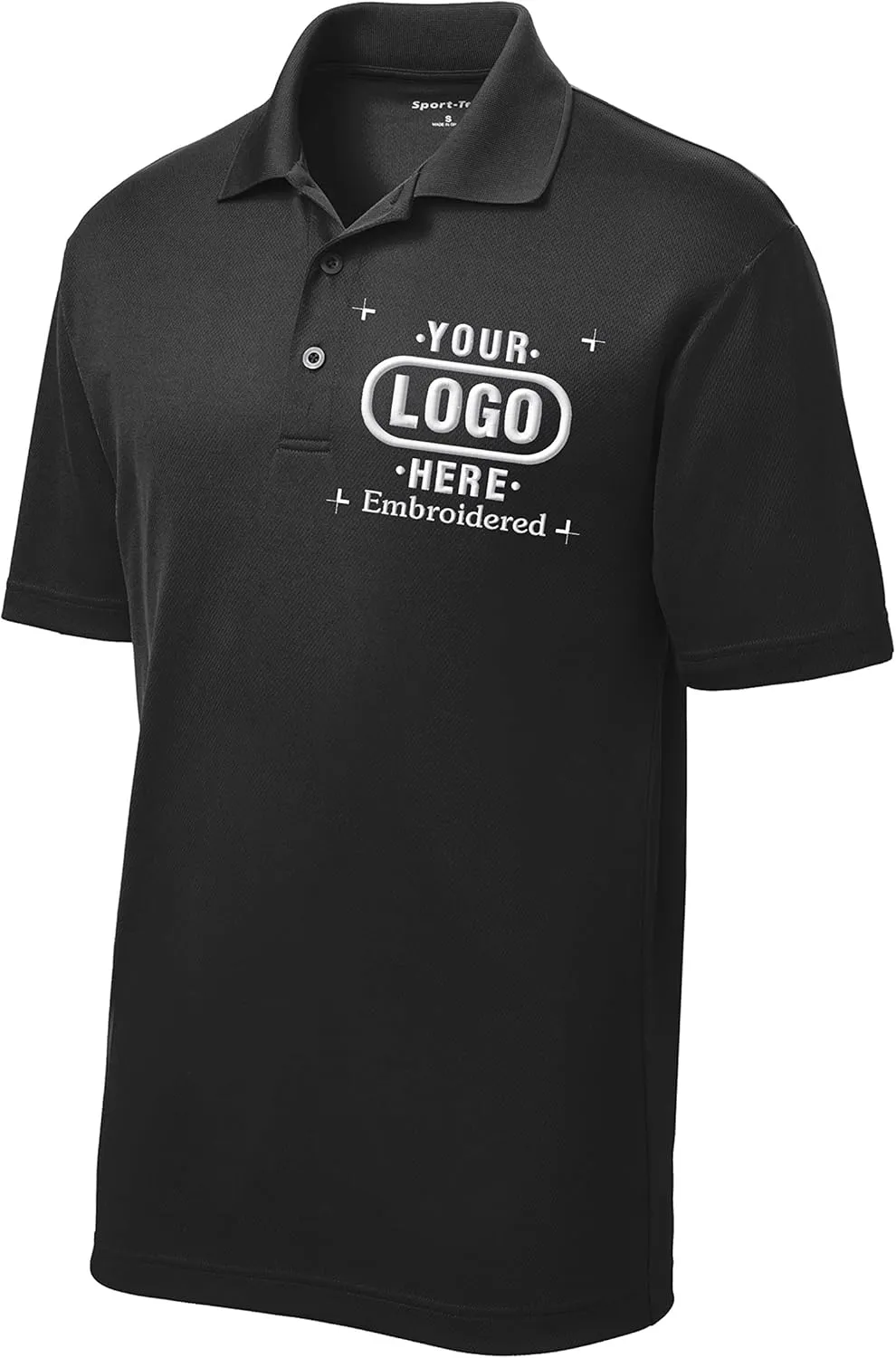 Men's Custom Golf Shirt. Custom Embroidered Polo Shirt/Golf Shirt