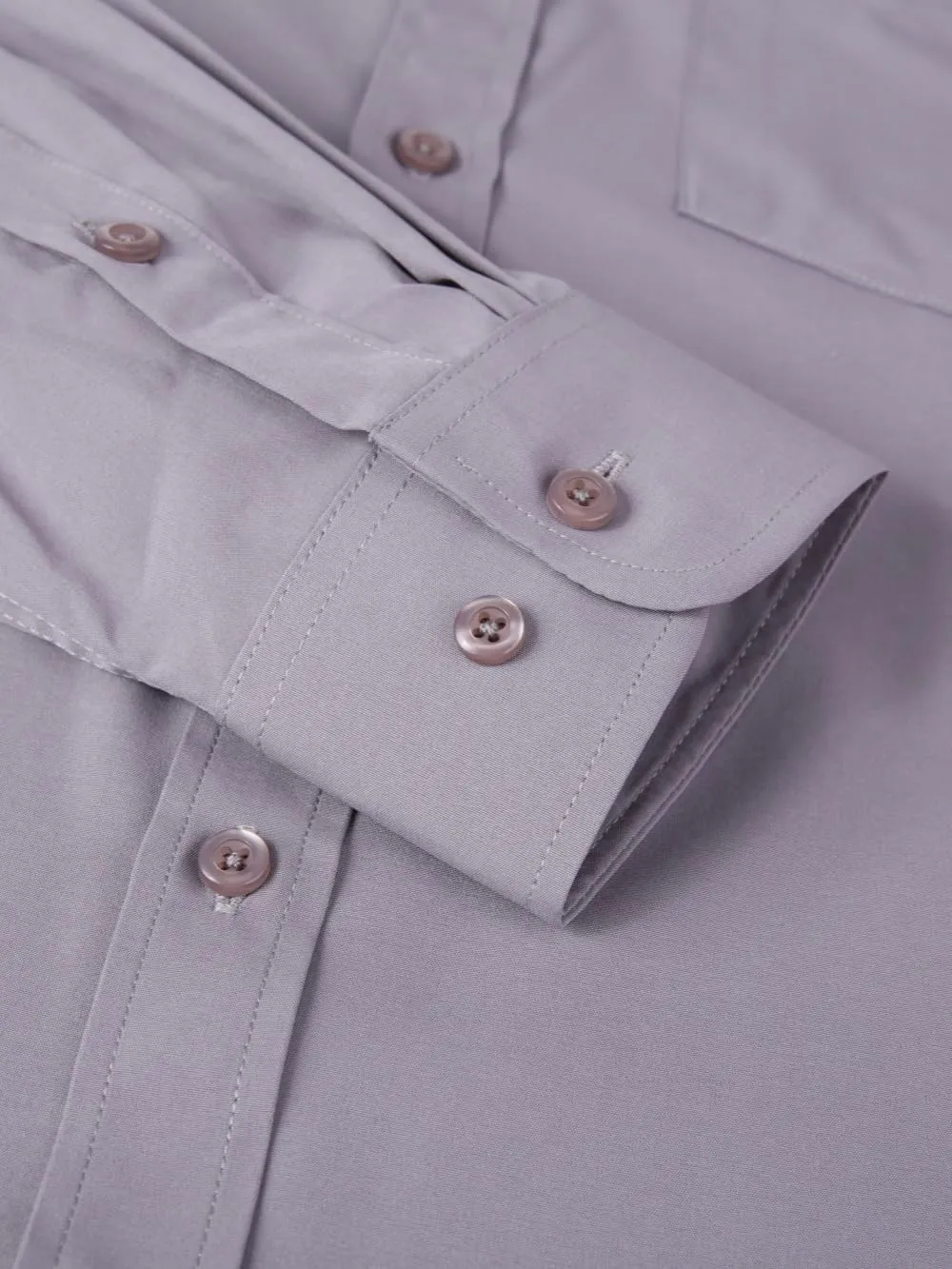 Men's Dress Shirts Long Sleeve Button Down Shirt Business Formal Stretch Shirt Regular Fit with Pockets