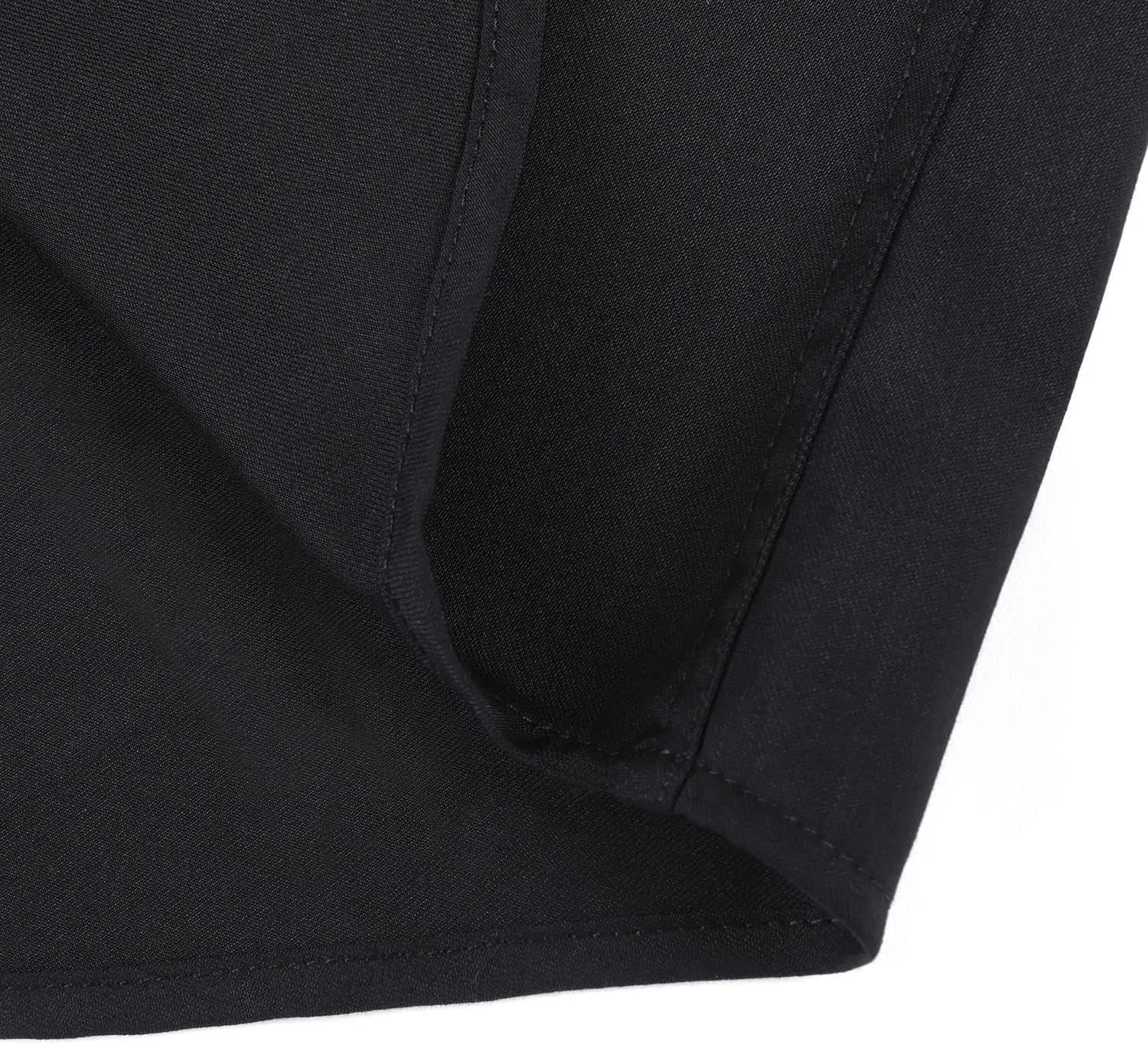 Men's Stretch Wrinkle Resistant Dress Shirt Long Sleeve Button up Business Casual Shirt Regular Fit