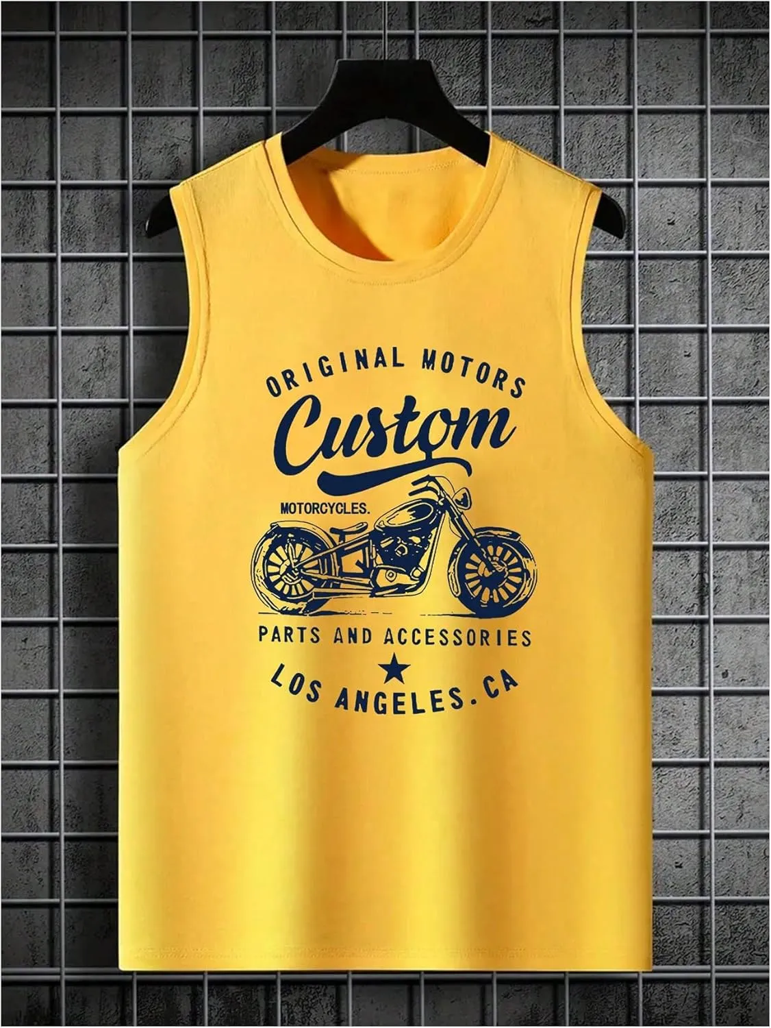 Men's Tank Tops Summer Crew Neck Sleeveless Shirts Workout Gym Muscle Tank Tops Undershirs