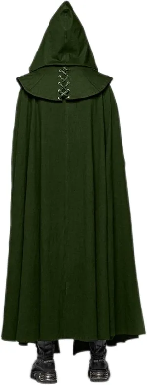 NaRHbrg Unisex Adults Hooded Cloak Cape for Halloween Cosplay Costumes Medieval Cosplay Wizard Witch Cape Renaissance Cloak