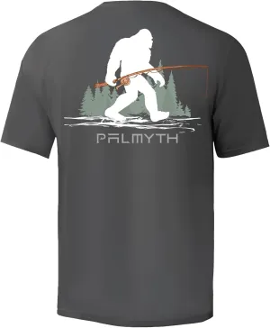 Palmyth Men's Fishing Shirt Short Sleeve Sun Protection UV UPF 50  SPF T-Shirt