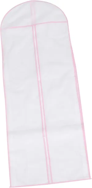 PRETYZOOM Dress Cover for Wedding Gown Bridal Garment Bag Nonwoven Dustproof Washable Preserve Bridal Gown