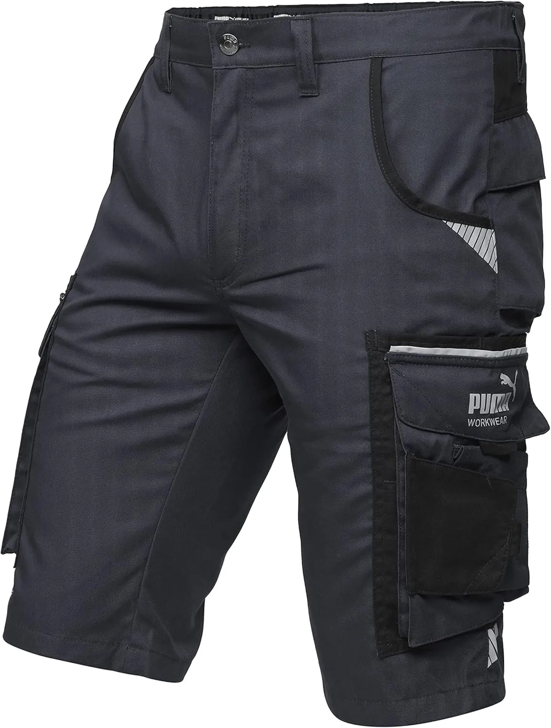 PUMA Workwear Shorts Men - Precision X - Outdoor Multi-Pocket Cargo Shorts - Lightweight, Durable and Reinforced Mens Shorts