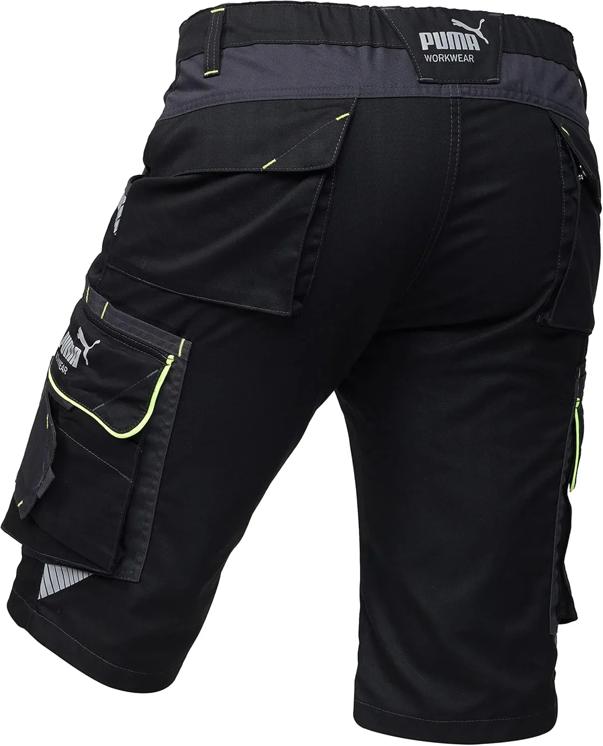 PUMA Workwear Shorts Men - Precision X - Outdoor Multi-Pocket Cargo Shorts - Lightweight, Durable and Reinforced Mens Shorts