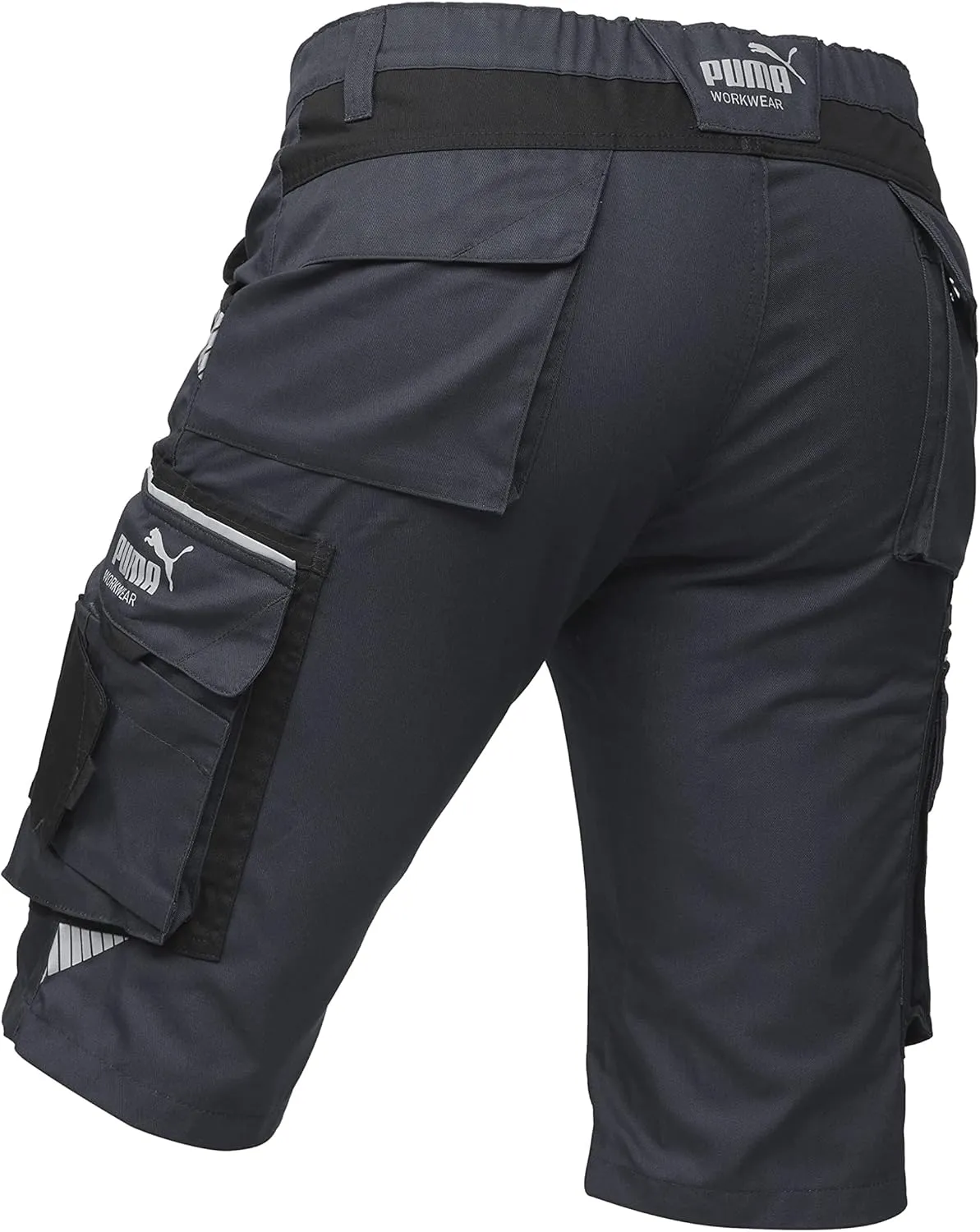 PUMA Workwear Shorts Men - Precision X - Outdoor Multi-Pocket Cargo Shorts - Lightweight, Durable and Reinforced Mens Shorts