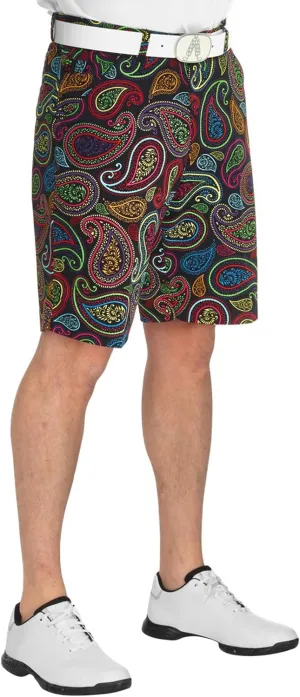 Royal & Awesome Mens Golf Shorts, Crazy Golf Shorts For Men, Plaid Shorts Men - Golf Tool Included
