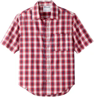 Silverts Mens Magnetic Buttons Adaptive Short Sleeve Shirt - Dress Shirt for Elderly Seniors