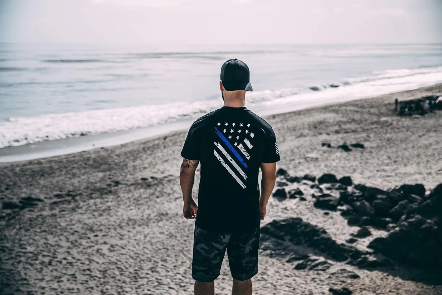 Tactical Pro Patriotic Shirts - American Flag Shirts for Men | Classic Fit Short Sleeve Shirt - Patriotic T-Shirts for Men