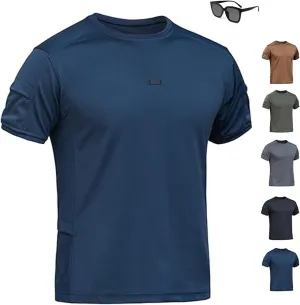 TactiShirt - Outdoor Performance Tactical Shirt, Men's Quick Dry Polo Shirt with Pockets for Tactical Outdoor Hiking