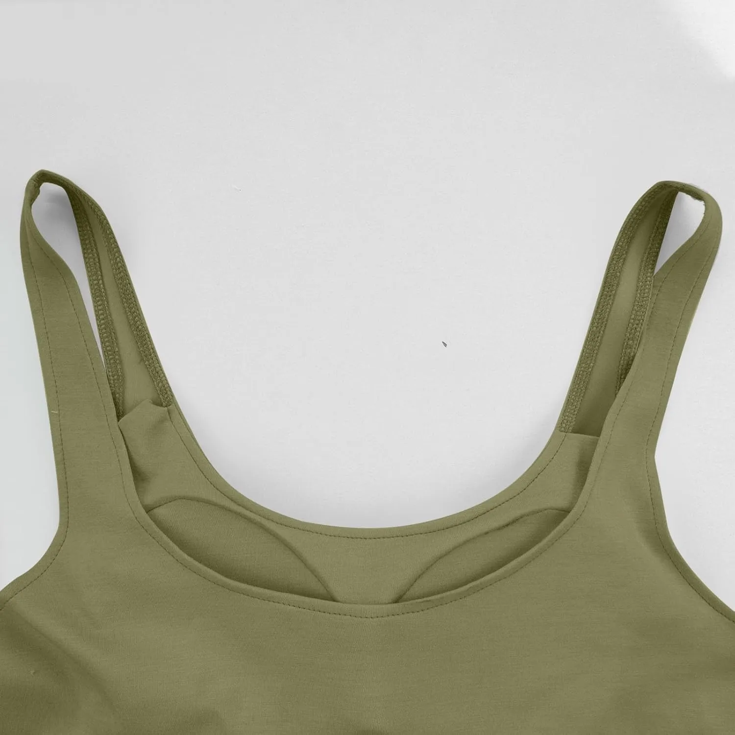 Tank Top with Built in Bra for Women Summer Workout Camisoles Sports Cami Shirts Lightweight Undershirt Tank Tops