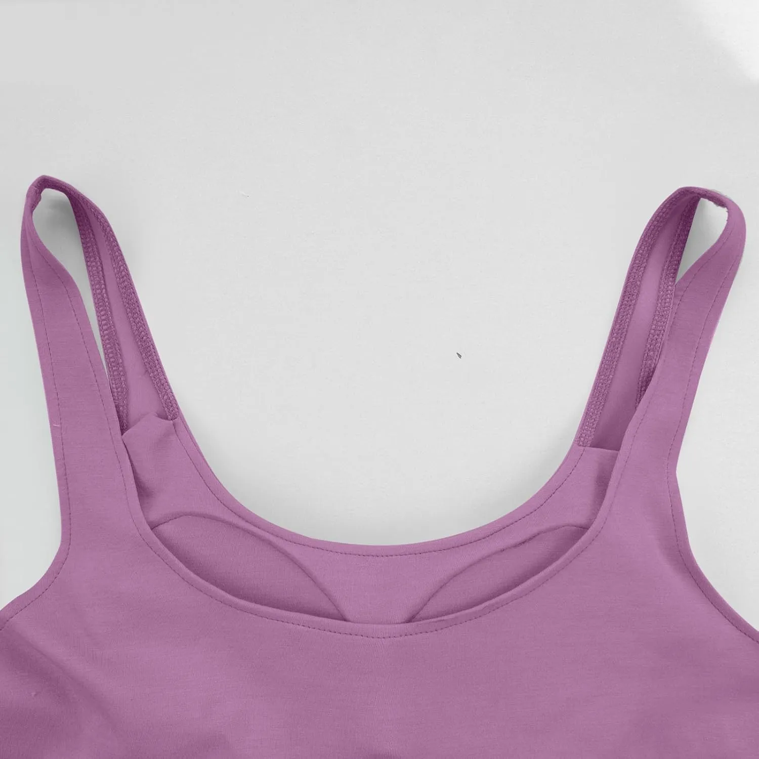 Tank Top with Built in Bra for Women Summer Workout Camisoles Sports Cami Shirts Lightweight Undershirt Tank Tops