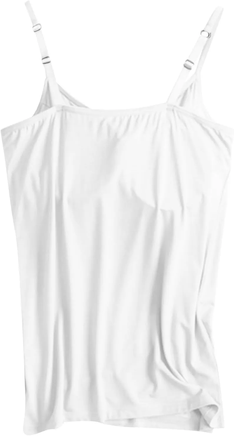 Tank Top, with Built in Bra Sports 2025 Summer Spaghetti Strap Camisoles Cami Sleeveless Trendy Lingerie
